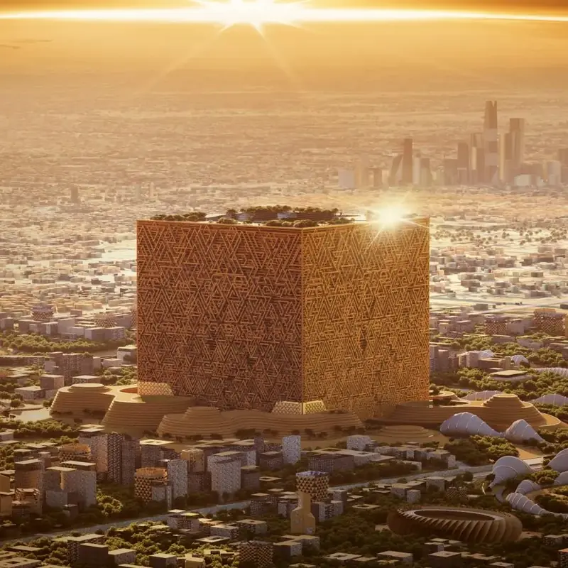 As tall as 20 Empire State Buildings: the largest building in the world will rise in Saudi Arabia.