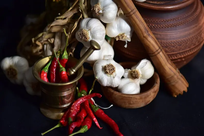 Garlic is a secret weapon against excess sugar and cholesterol.