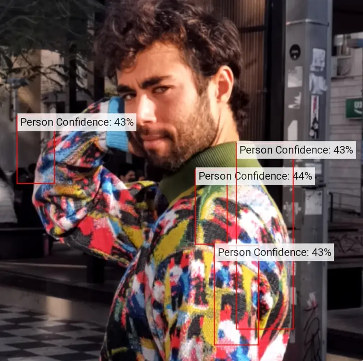Fashion is colorful and cunning: in Italy, they have invented a knitwear that tricks facial recognition systems.