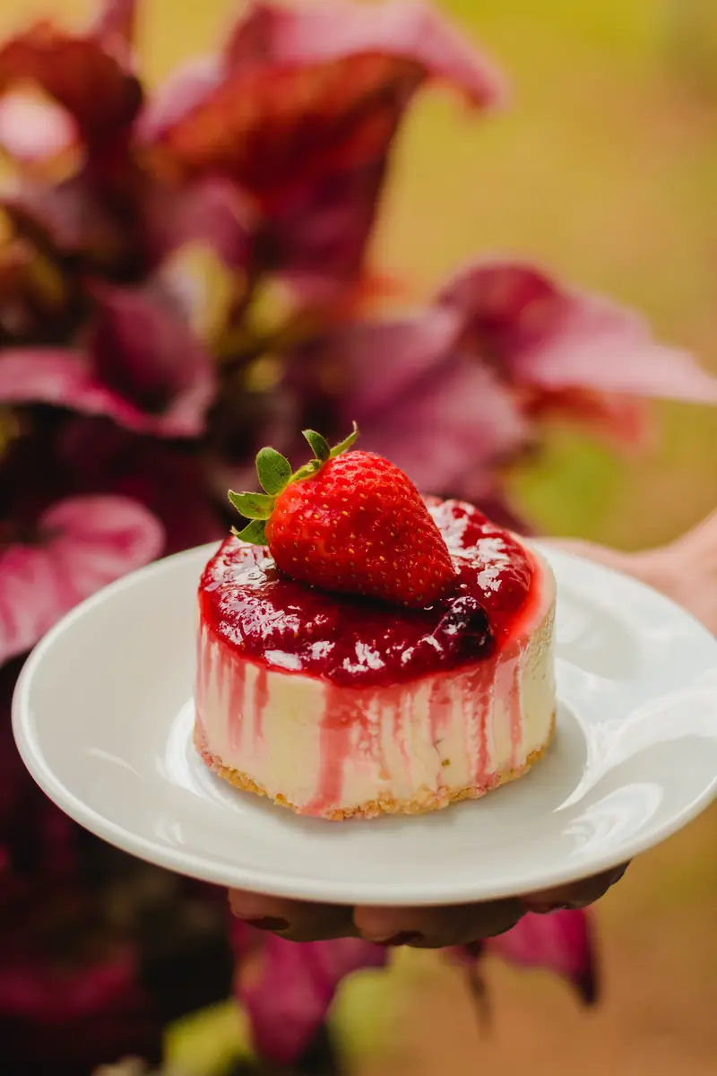 The star of the season is strawberries.