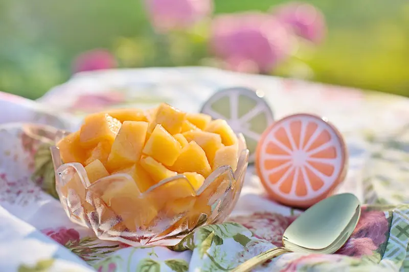 A sweet gift: melon is a present from Asia to Europe.