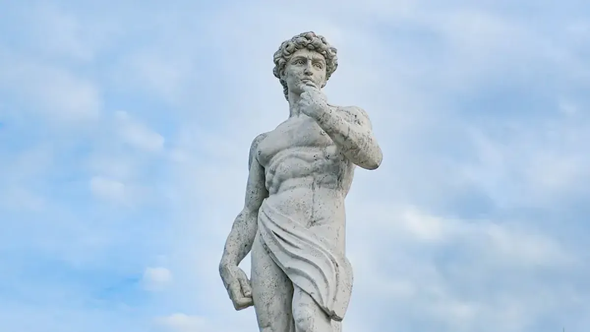 Ancient statues not only delighted the eye but also exuded a divine fragrance.