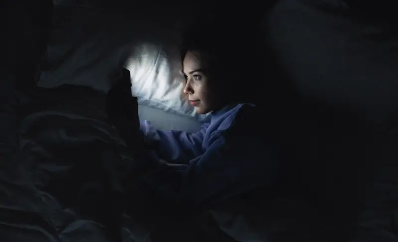 Nighttime artificial light poses a risk for the development of depression.