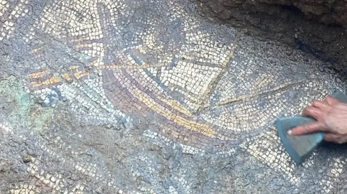 In Turkey, ancient Christian mosaics were discovered ahead of the Pope's visit.