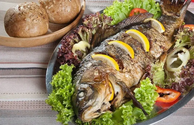 Summer recipe: fish baked with fennel.