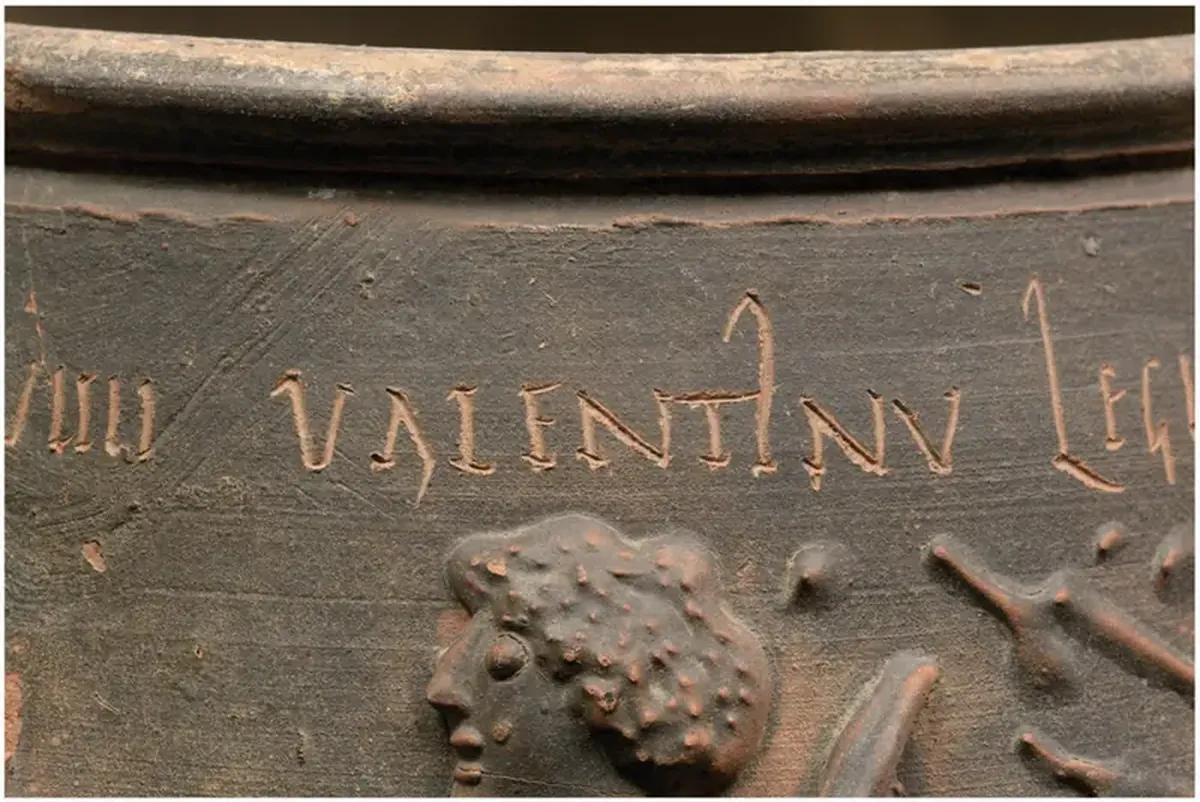 The Colchester Vase: ceramics reveal the battles of gladiators in Roman Britain.