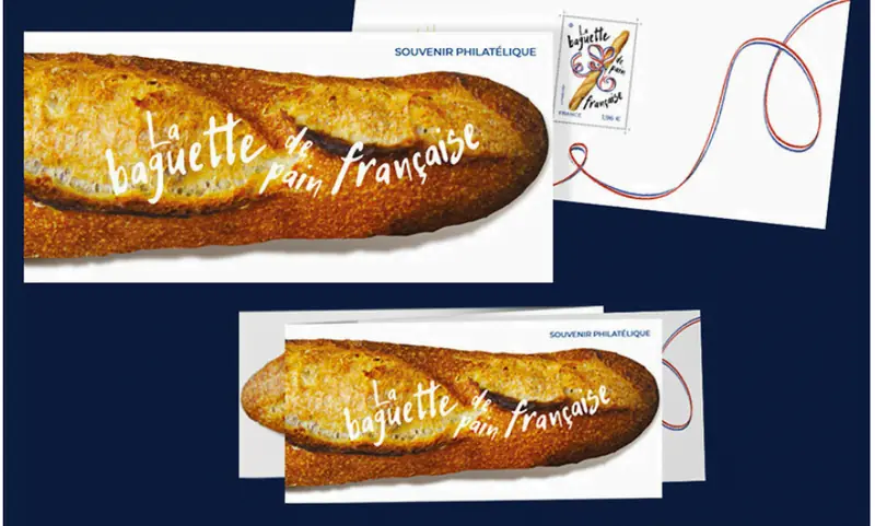 In France, a stamp with the scent of a baguette has been released.