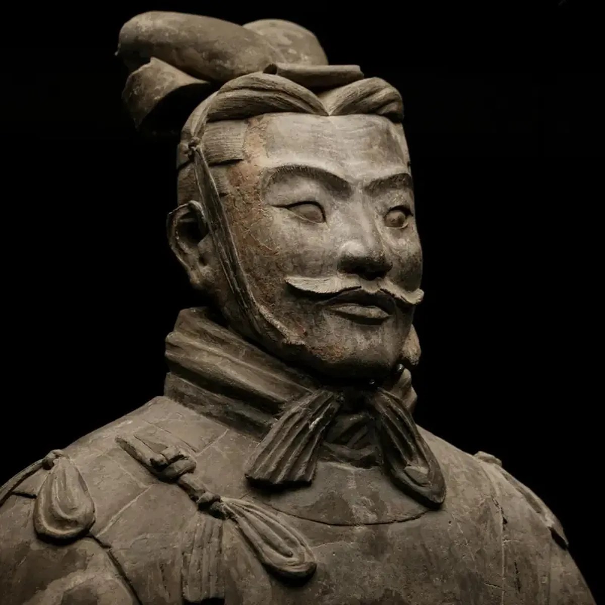 A rare figure of a general has been discovered in the Terracotta Army.