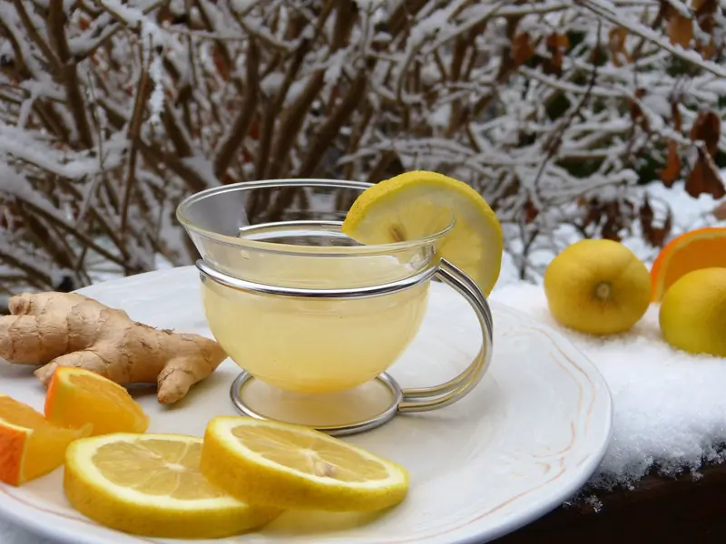 Ginger tea: warming drinks for the chilly season.