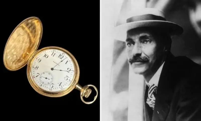 The golden watch of the richest man on the Titanic was sold for $1.5 million.