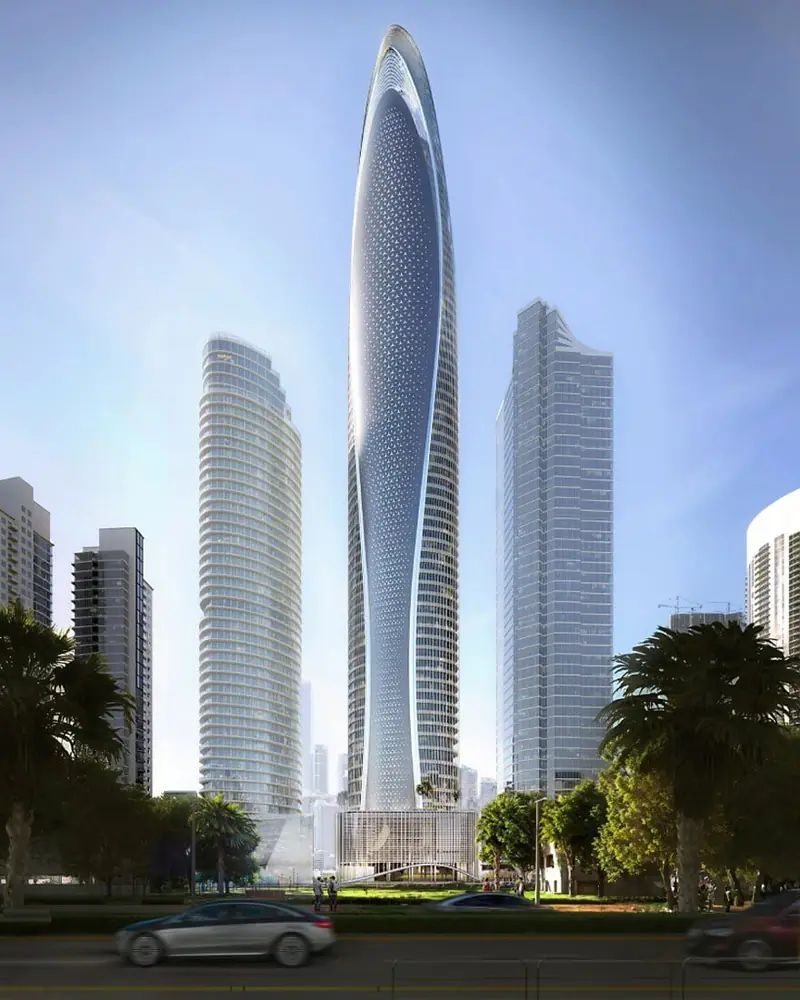 Mercedes-Benz will build its first skyscraper in Dubai.