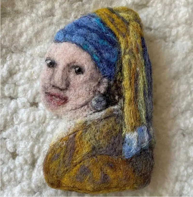 Everyone has their own girl with a pearl earring.