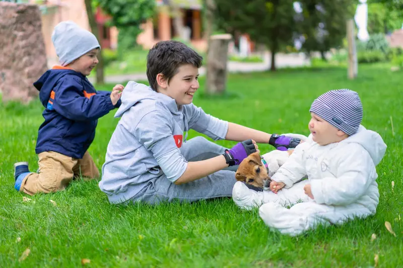 Playing in the green woods and mud boosts children's immunity.