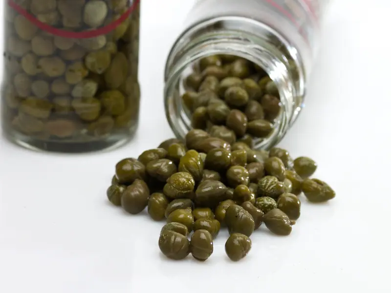 A tricky riddle: why are capers sold in narrow tiny jars?