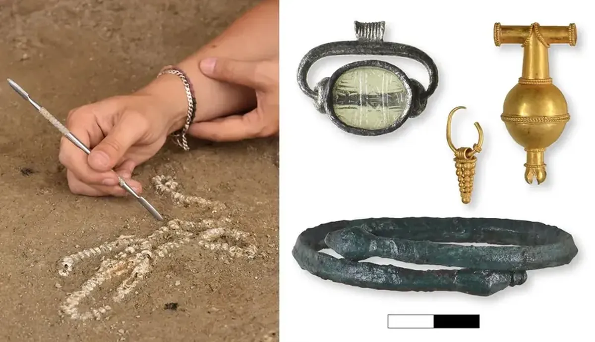 Treasure Island: A temple with rare jewels has been discovered in Greece.