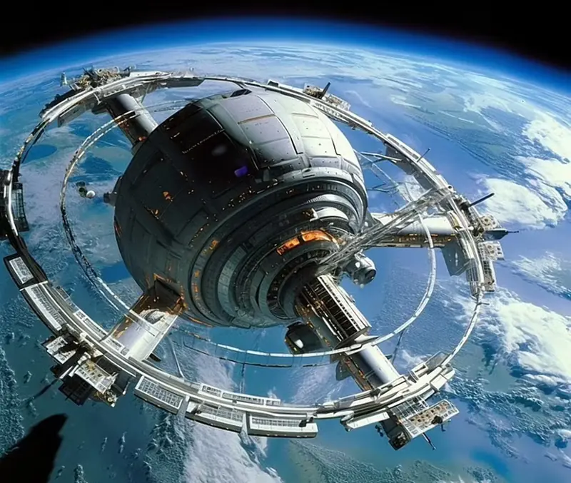 What might future space colonies look like?