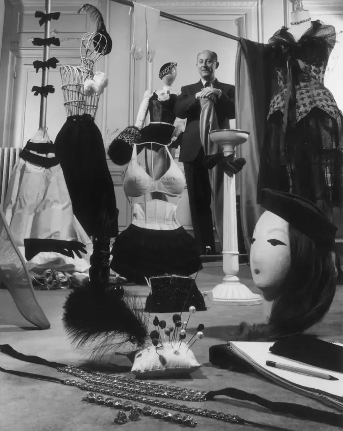 Christian Dior: a diplomat who escaped into fashion.