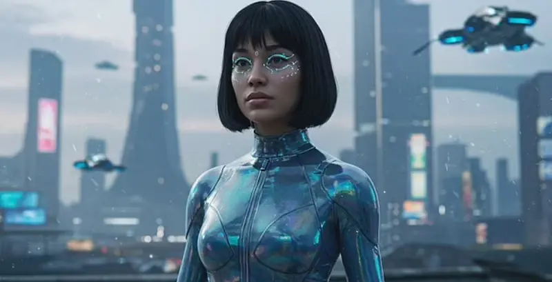 AI envisioned what humans will be like in 1000 years.