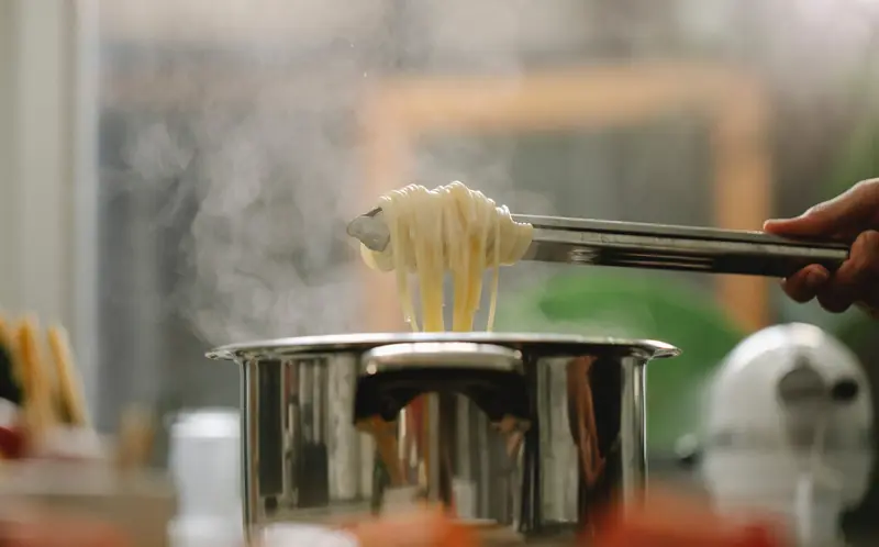 Eating pasta and surviving: how iodized salt makes pasta toxic.