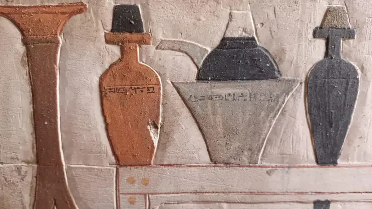 A lavishly decorated tomb of a pharaoh's physician has been discovered in Egypt, dating back 4,100 years.