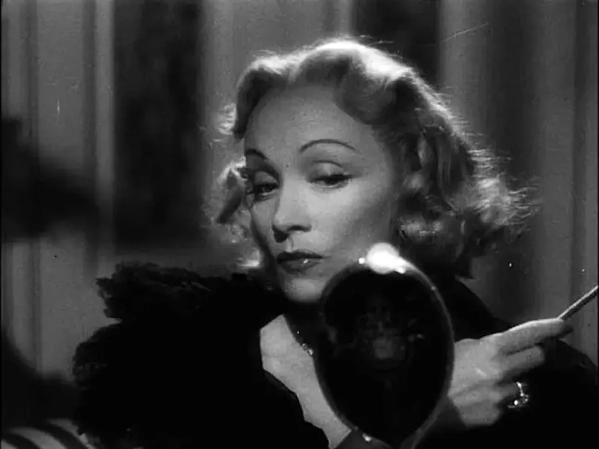 Starring Marlene Dietrich.