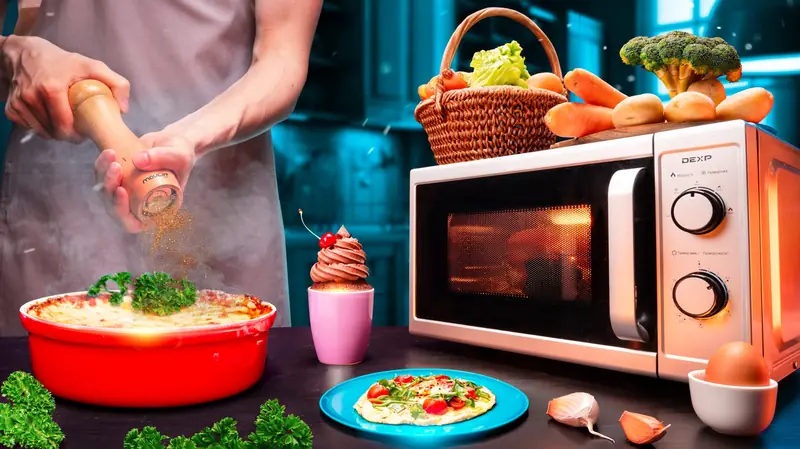 Get rid of stereotypes! A microwave does not strip food of its nutrients.
