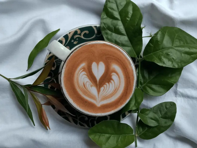 A few drops of milk will enhance the benefits of coffee.