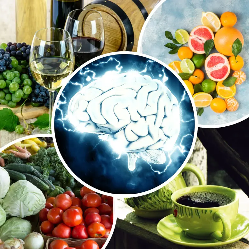 You can't forget but can remember: wine and tea slow down memory decline.