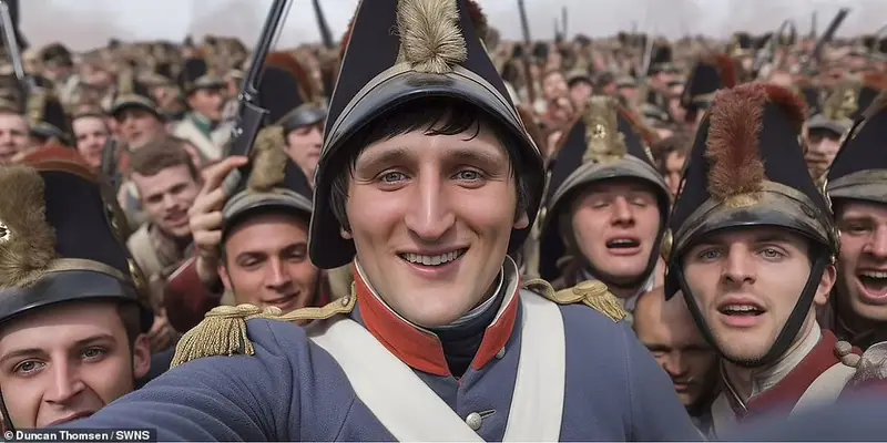 Jesus, Napoleon, Cleopatra: artificial intelligence has created selfies of historical figures.