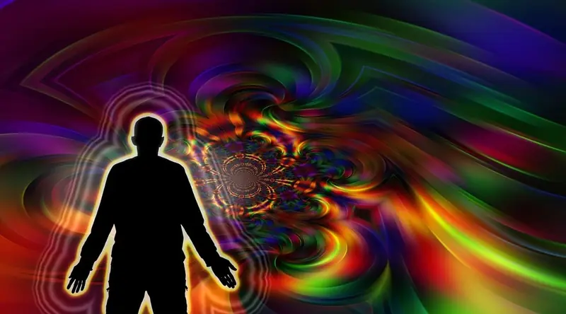 Our bodies emit light. It fades away along with us.