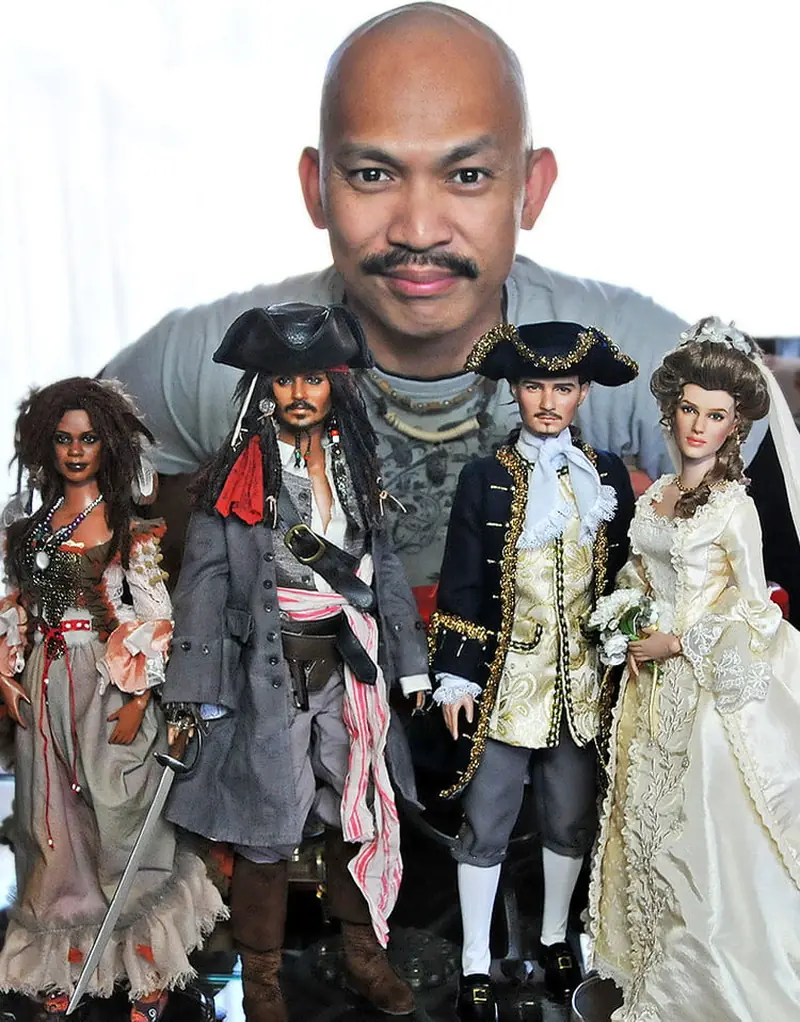 Noel Cruz: the good Karabas and his obedient celebrity dolls