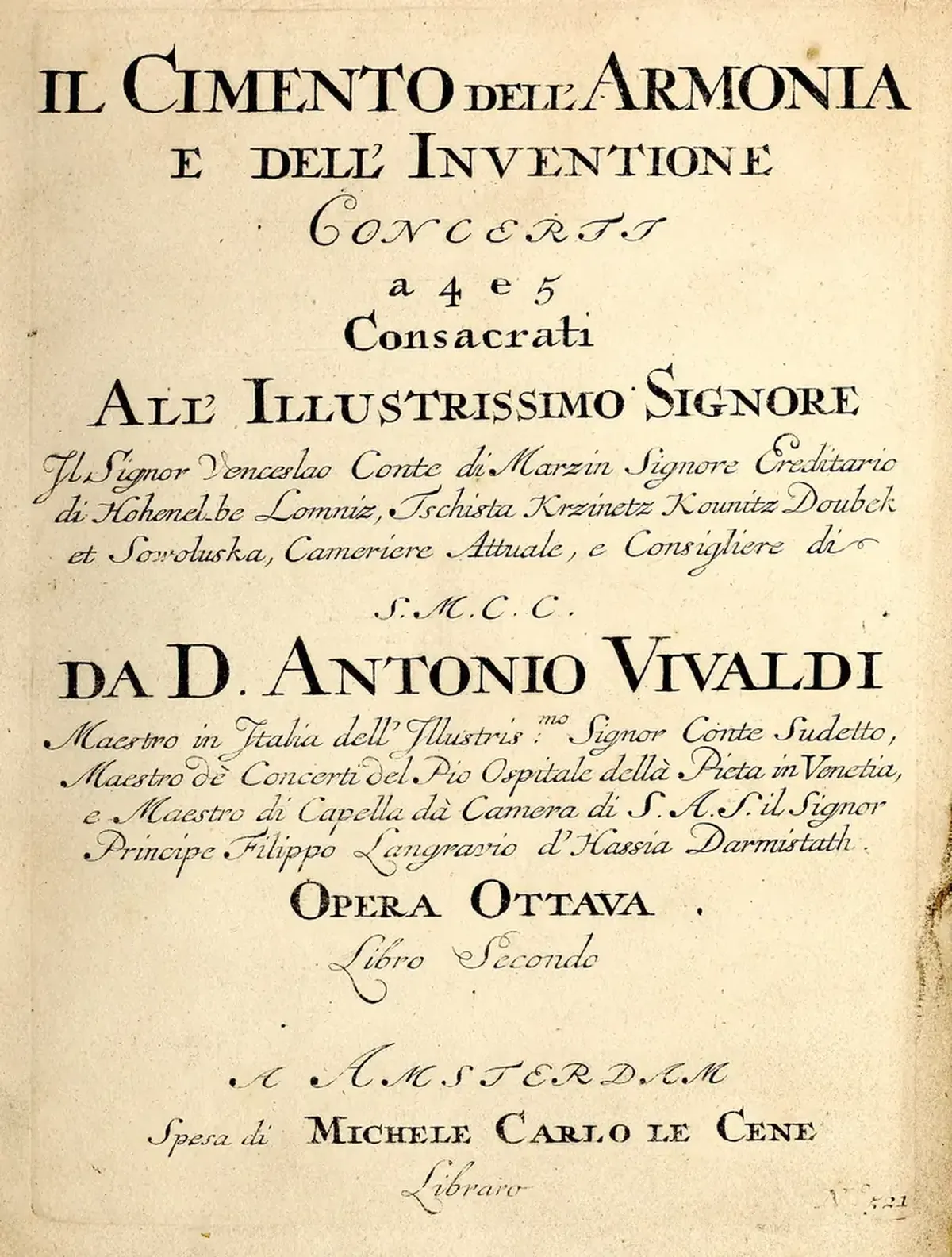 Antonio Vivaldi: An Innovator of Harmony