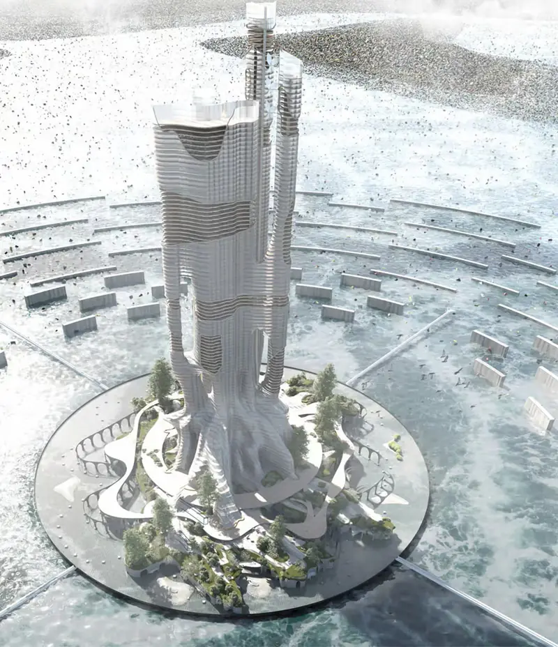 Incredible skyscraper design without limits.