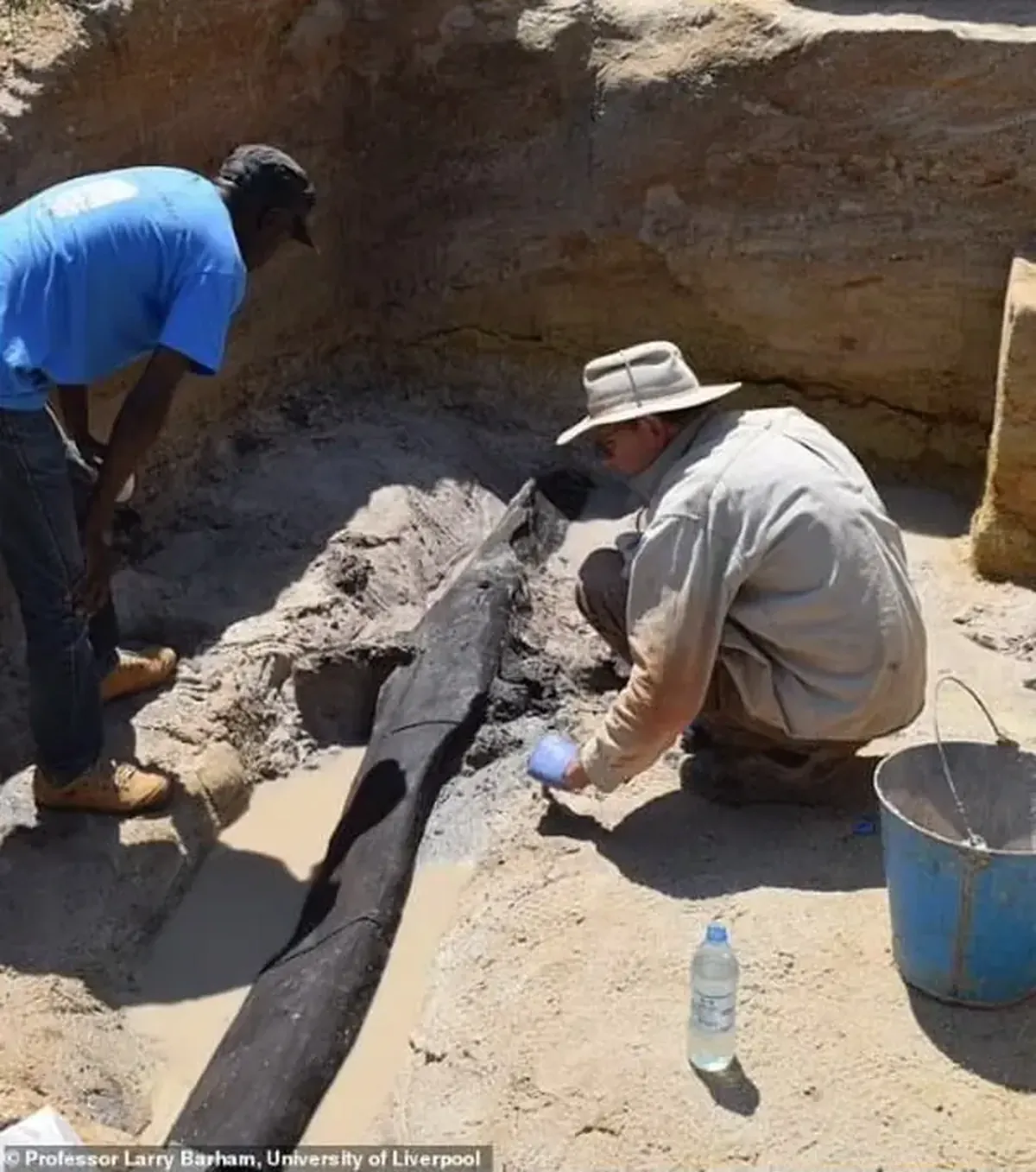 A wooden structure from the Stone Age: an incredible discovery in Zambia.