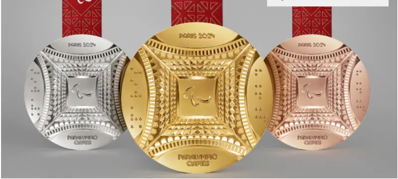 Jewelers' whim: Olympic medals contain metal from the Eiffel Tower.