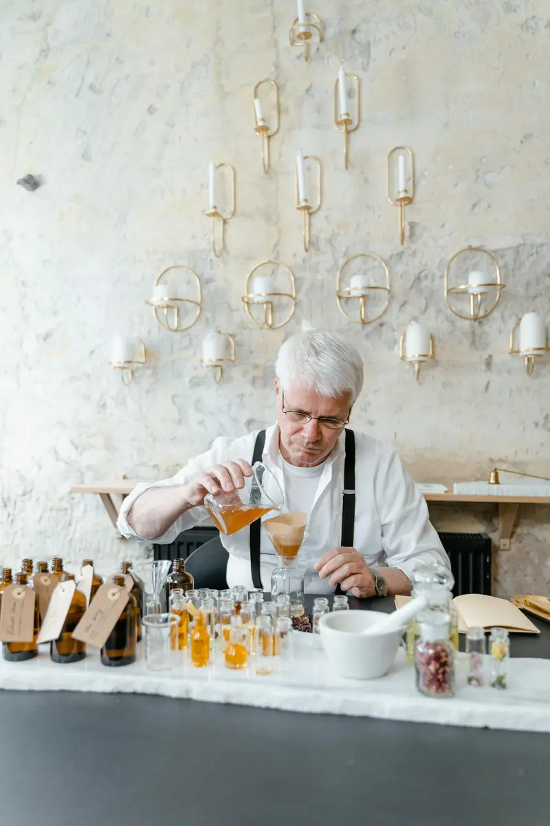 Symphony of scents: perfumes are a form of creativity with an ephemeral outcome.