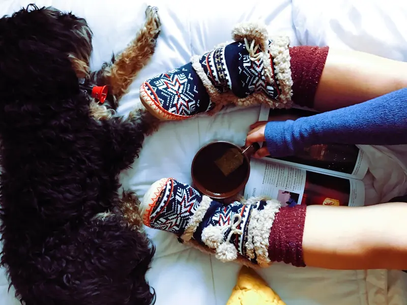 Socks: warm on top, cool on the bottom, or what you didn't know about 