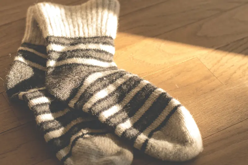 Socks: warm on top, cool on the bottom, or what you didn't know about 