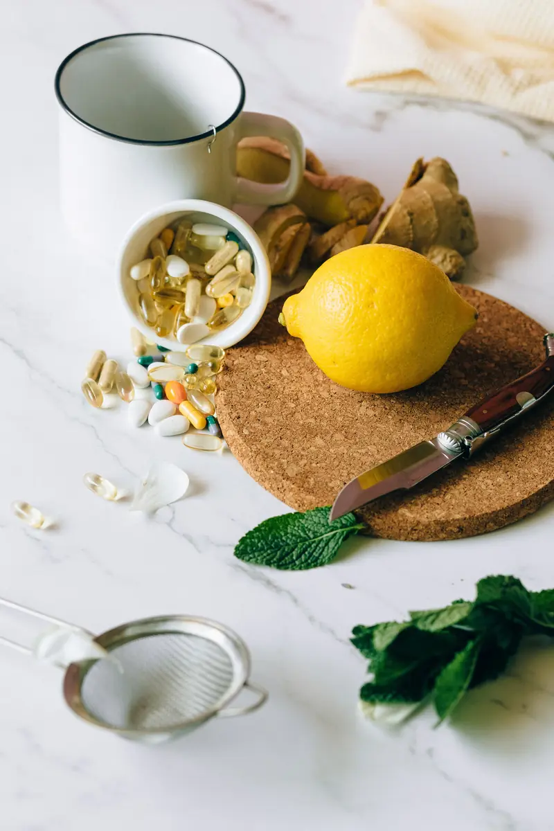 Ginger tea: warming drinks for the chilly season.