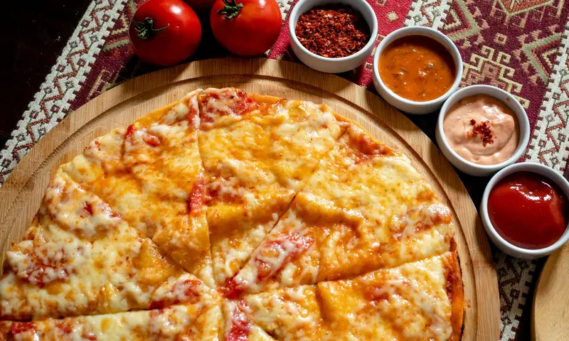 Unusual recipe: potato pizza