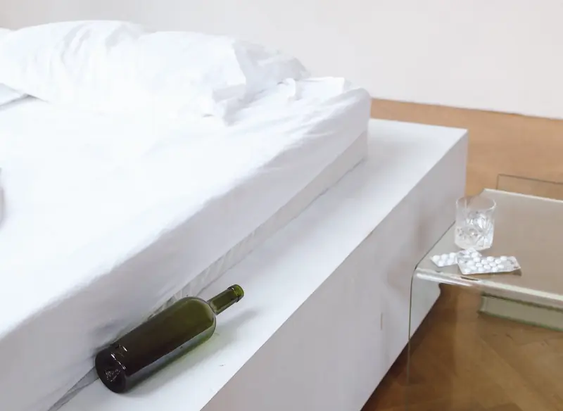 The source of anxiety and insomnia: why you shouldn't drink alcohol at night.
