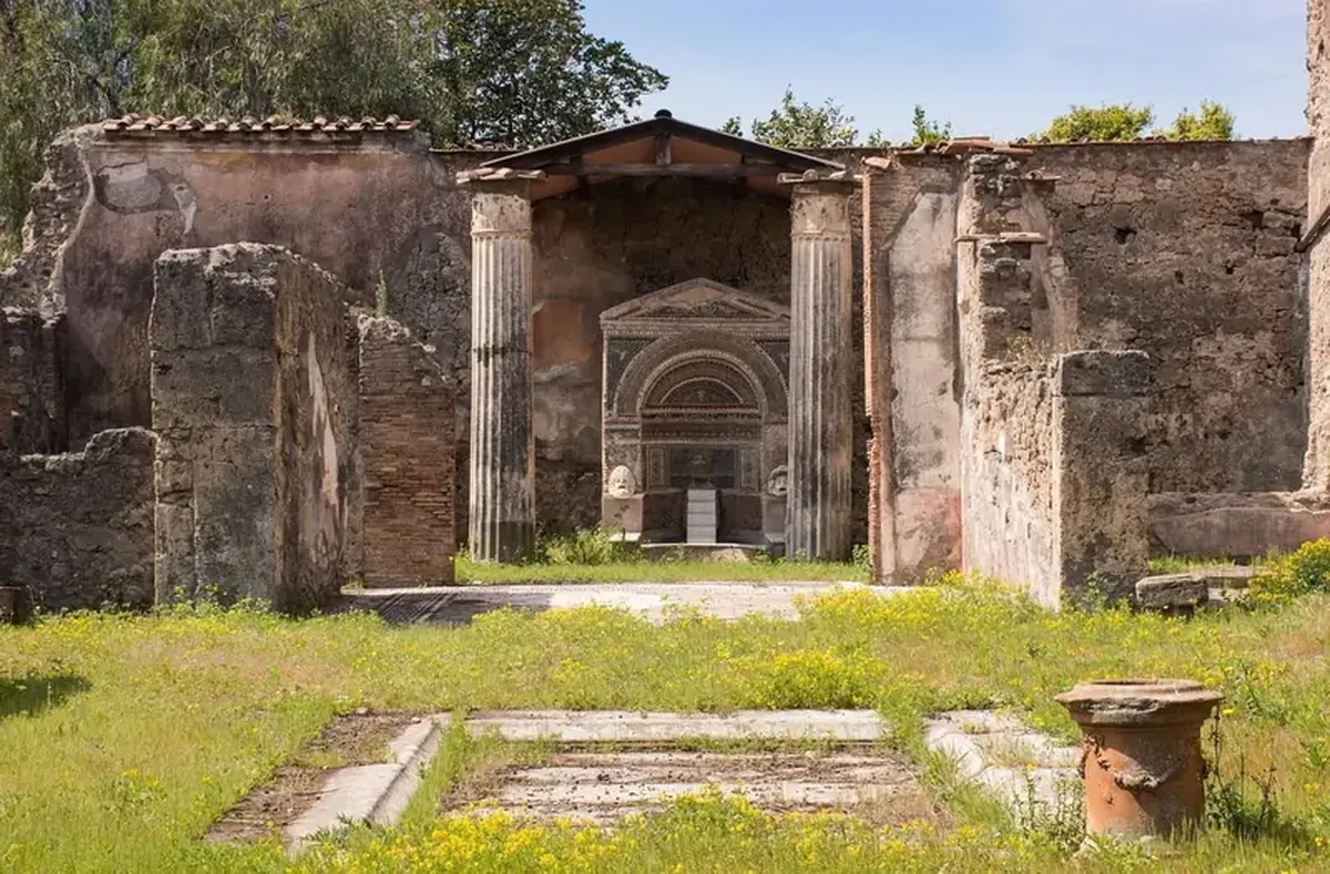 New discoveries in Pompeii: a history preserved in lava.