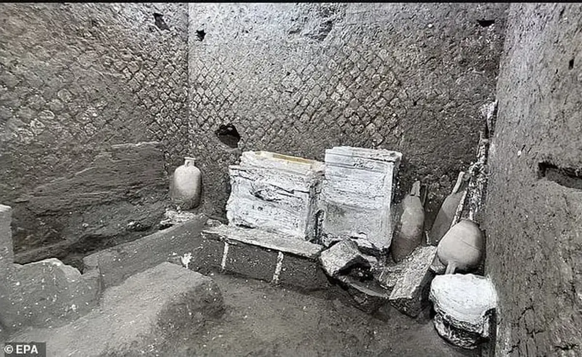 New discoveries in Pompeii: a history preserved in lava.