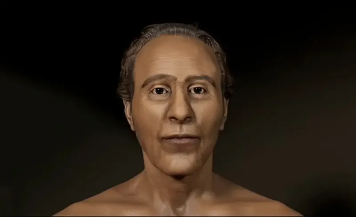 The wise visage of the greatest: scientists have reconstructed the face of 90-year-old Ramses II.