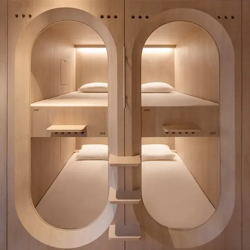 A New Era of Capsule Hotels: The 5 Strangest Tiny Rooms in the World