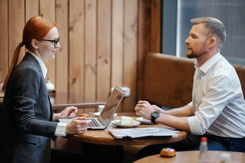 You can learn about a workplace romance between colleagues from their laughter.