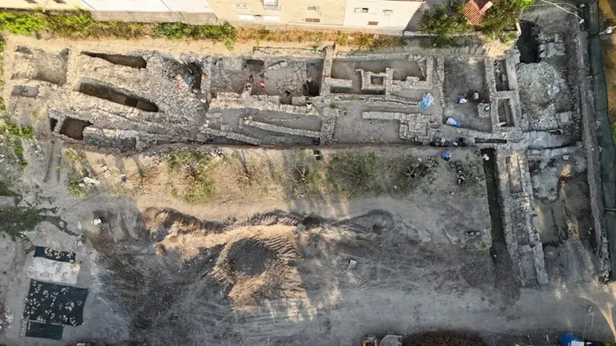 Archaeologists have uncovered the ruins of an ancient Greek settlement at a resort in Croatia.