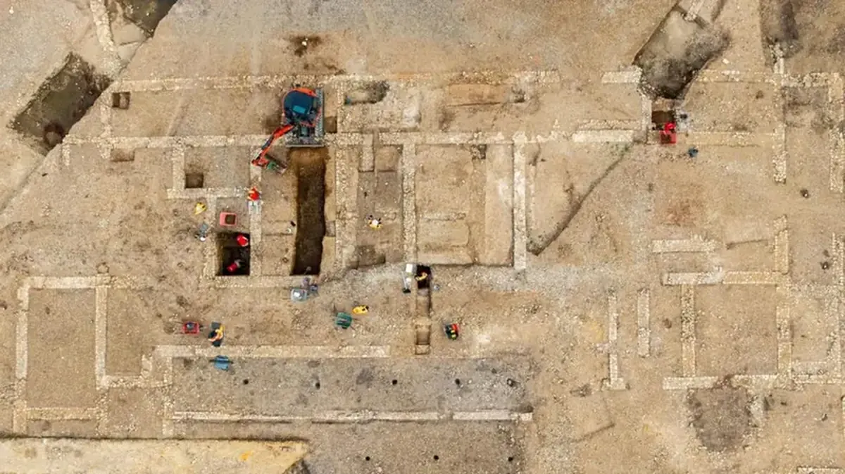 In France, a massive villa belonging to the ancient Roman elite has been uncovered.