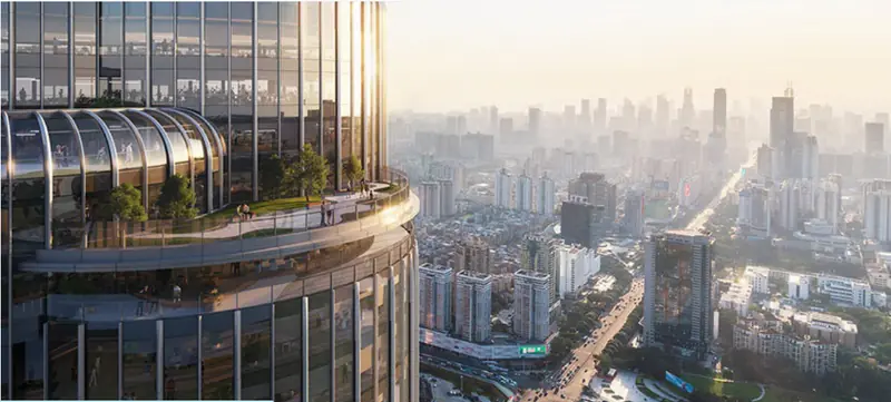 Gardens in the Sky: A stylish eco-friendly skyscraper will rise in Shenzhen.