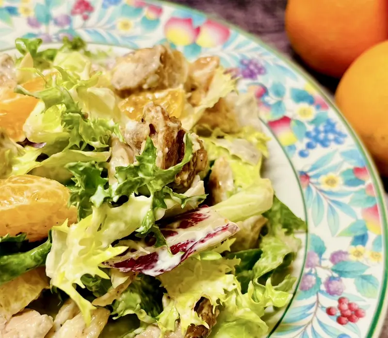 Dietary Quartet: Recipe for a Salad with Feta, Beets, Tomatoes, and Cashews